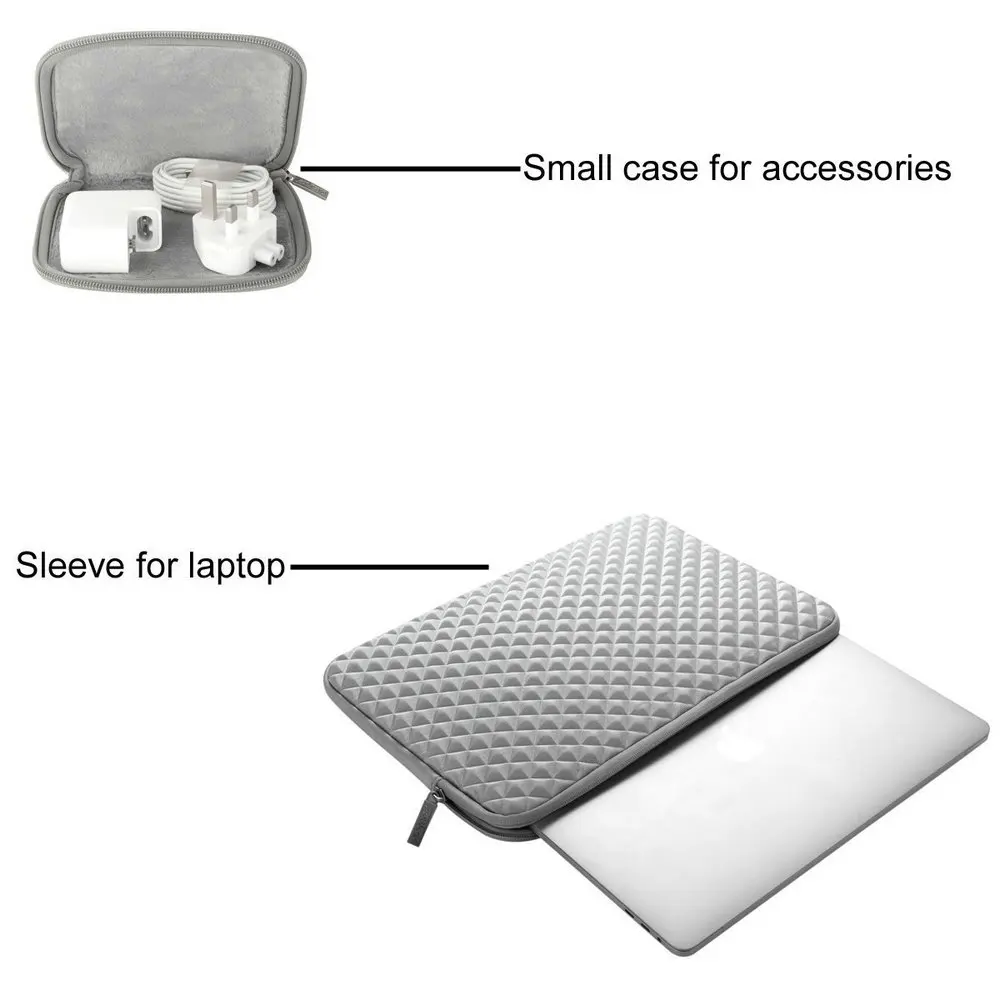 Чехол для ноутбука MOSISO водоотталкивающий чехол из лайкры с алмазным покрытием