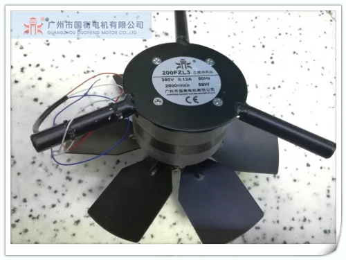Power frequency exhaust head 200FZL3 compressor 380V / 55W inverter cooling fan | Компьютеры и офис