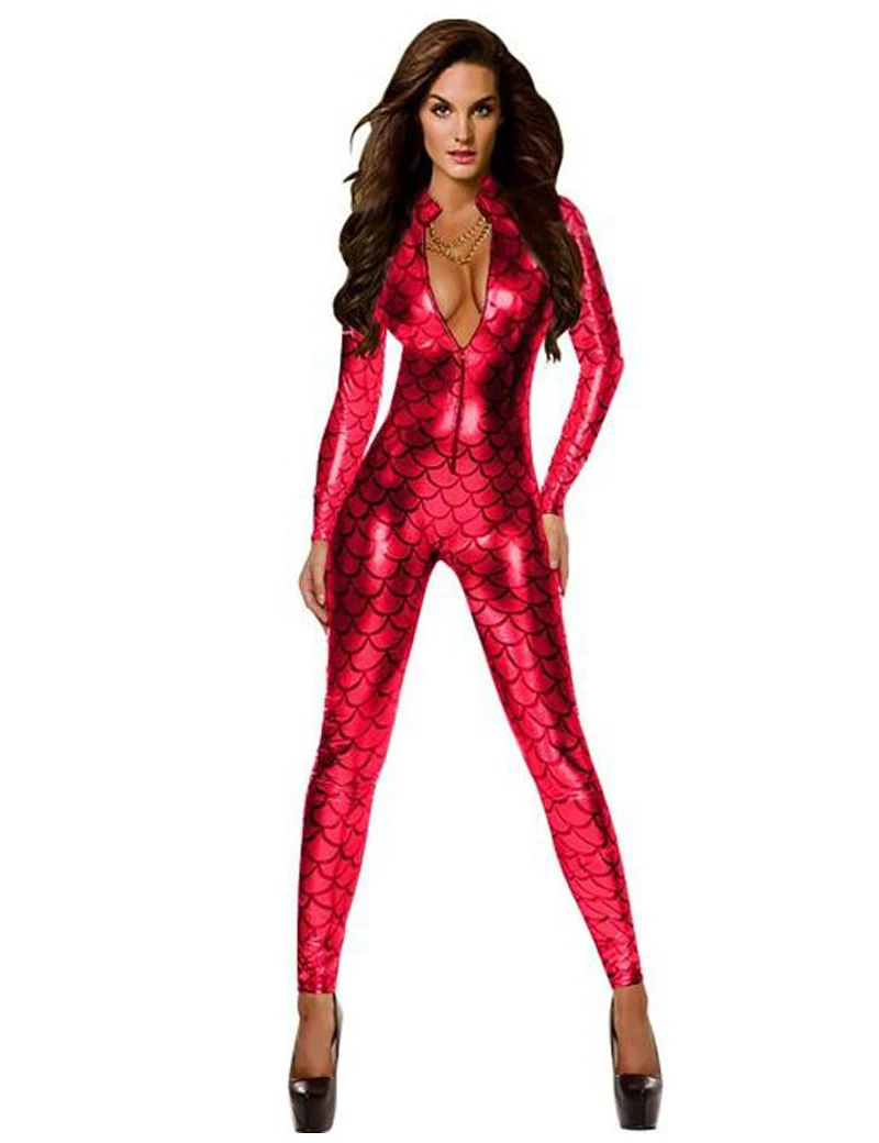 Женский комбинезон с молнией золотистый серебристый Королевский синий розовый