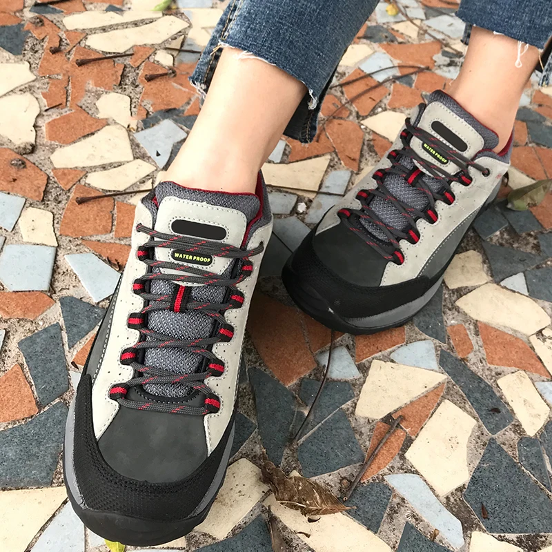 Уличная Мужская походная обувь полностью водонепроницаемая противоскользящая
