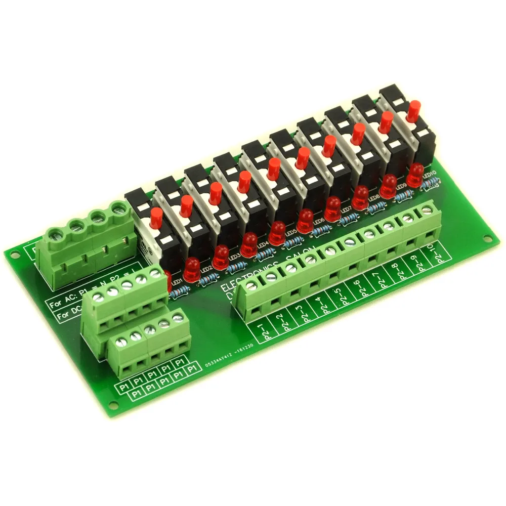 Патч панель 10 дюймов 12 портов. Распределяющий модуль. Power distribution module. Блок реле rm-108. Разъемная din-рейка 12x2.