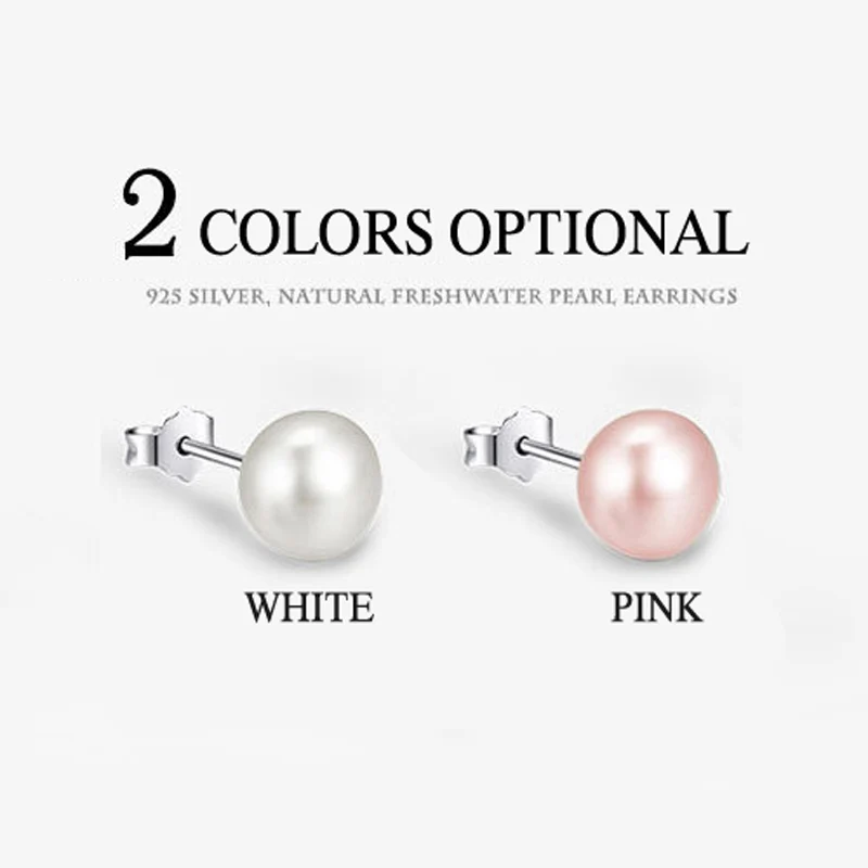 

Cute Girls Tiny Pearls Earrings For Women Natural Pearl Stud Earings Jewelry Female Wedding PartyFriends Gift