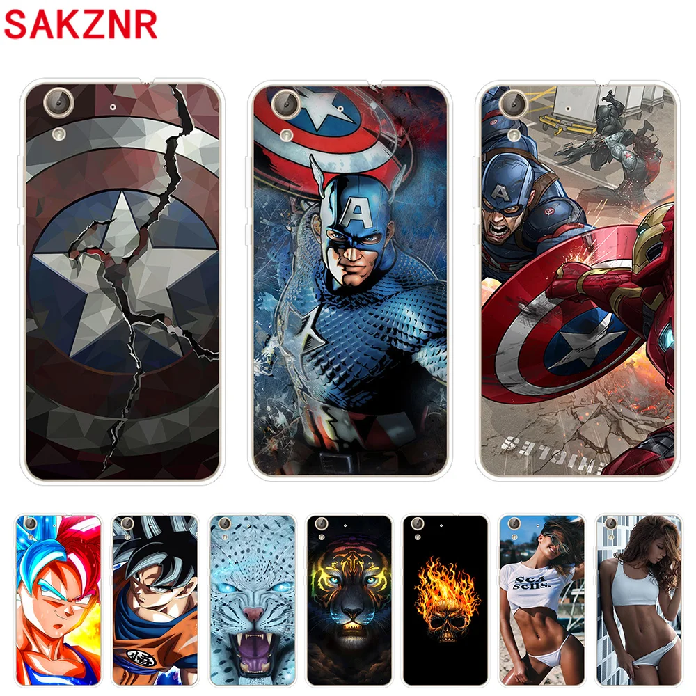 For Huawei Honor 5A Case Cover Y6ii Transparent Printing Soft Silicone Y6 ii Phone |