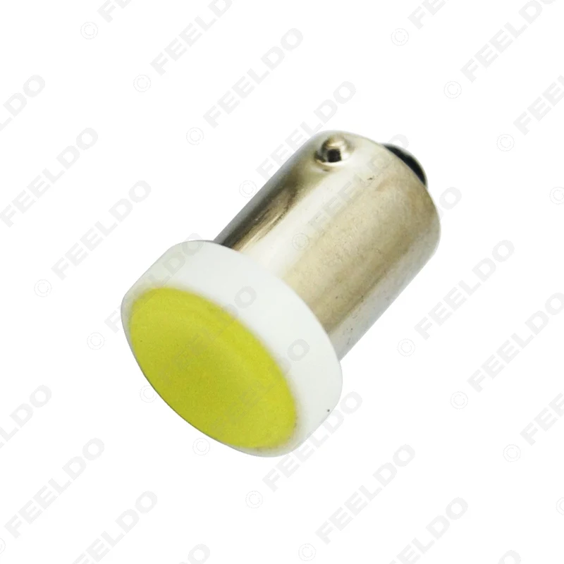 FEELDO 50Pcs White Car Interior BA9S T4W COB 1LED Bulb Reading LED Light Lamp Styling DC12V #HQ1034 | Автомобили и мотоциклы