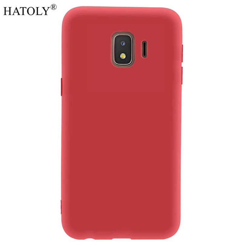 Red Для samsung Galaxy J2 Core чехол для samsung Galaxy J2 Core мягкий резиновый защитный чехол бампер чехол для телефона для samsung J2 Core - Цвет: Red