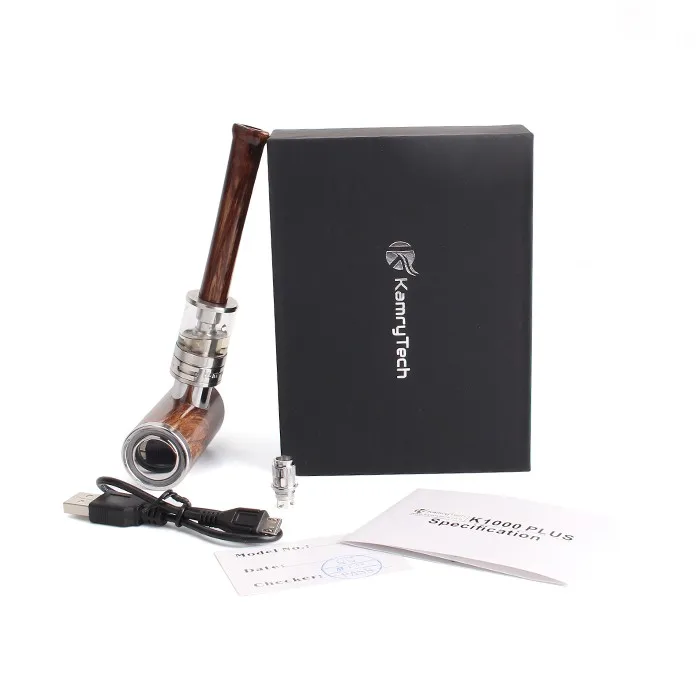 Аутентичный Kamry K1000 Plus E Pipe kit Встроенный 1100mAh атомайзер e Mod испаритель plus