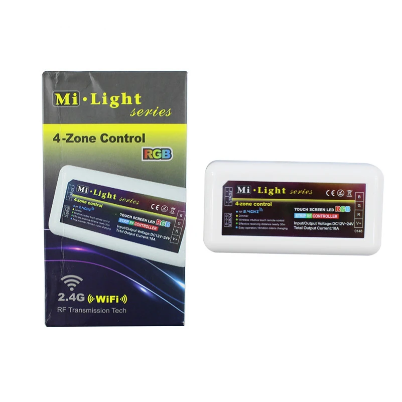 РЧ пульт дистанционного управления RGBW + 4x RGB светодиодный контроллер коробки
