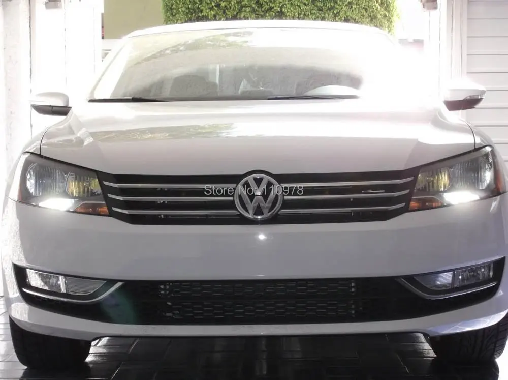 2 шт. Новейшие Белые 48 SMD 3014 отражатель 7440 T20 светодиодный ные лампы для Volkswagen B7 Passat