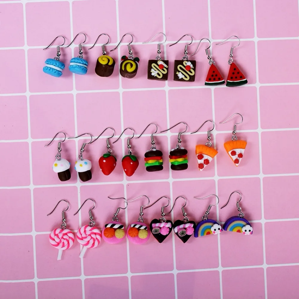 Moda ручной работы прекрасный падение модные ювелирные украшения для ушей