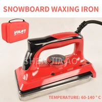 1pc snowboard waxing iron snow wax iron 230v electric iron outdoor equipment ski products accessories portable waxing machine