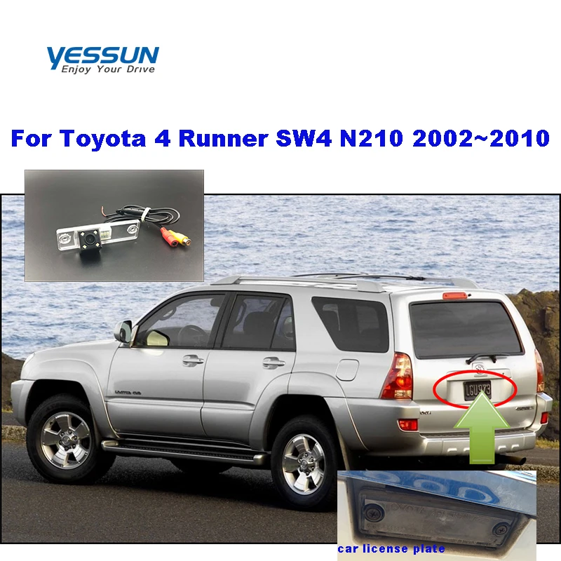 Yessun Автомобильная камера заднего вида для Toyota 4runner SW4 N210 2002 ~ 2010 ночного видения
