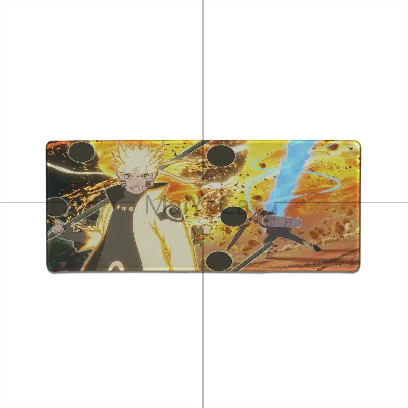 Lock Edge 40X90cm Maiyaca нескользящий ПК Наруто японский аниме резиновый коврик для мыши игровой ноутбук ПК игровой коврик большой коврик для мыши геймер Коврик для мыши - Цвет: Lock Edge 40X90cm