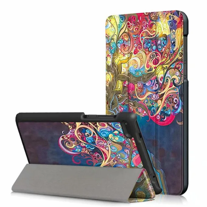 Чехол для lenovo tab 7 эфирный TB-7304F/I/X Tab7 эфирный 7304F 7304I 7304 чехол Funda Подставка для планшета защитный чехол флип чехол