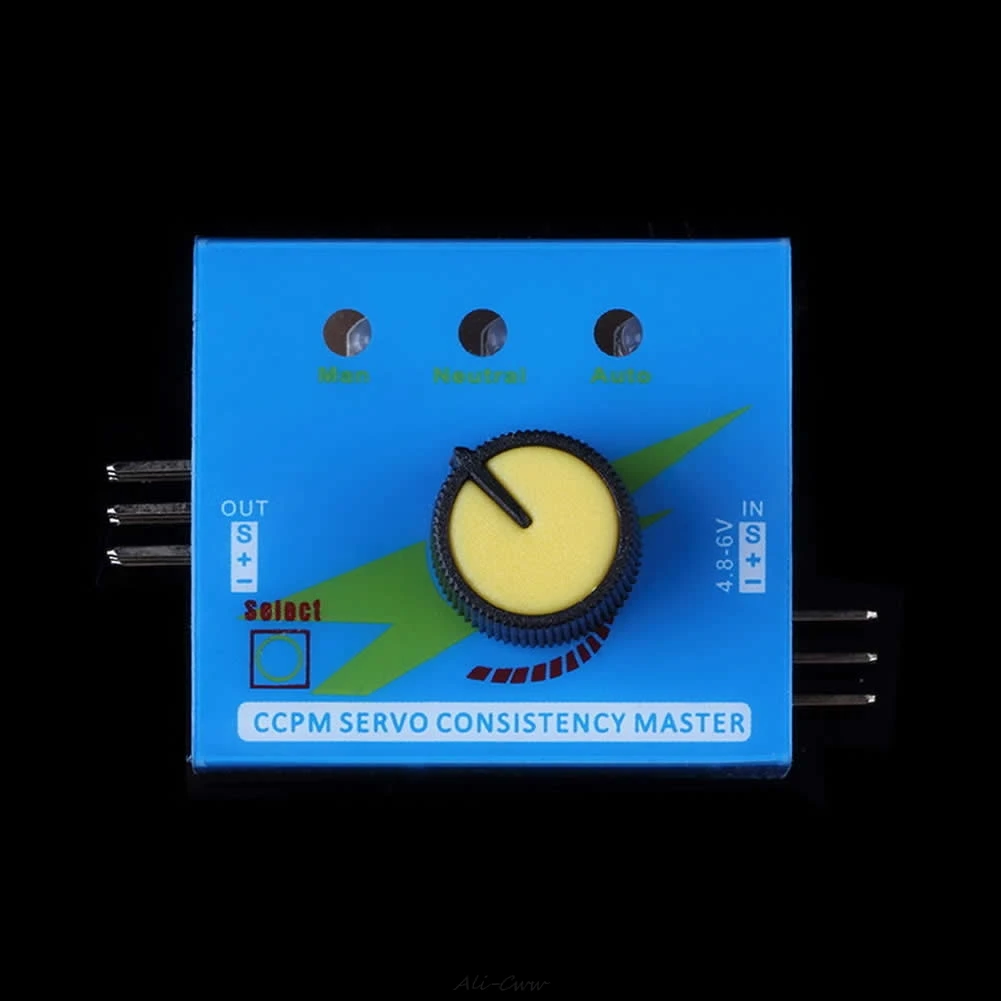 Тест на рулевое колесо 3 канальный контроллер скорости серводвигателя для DIY