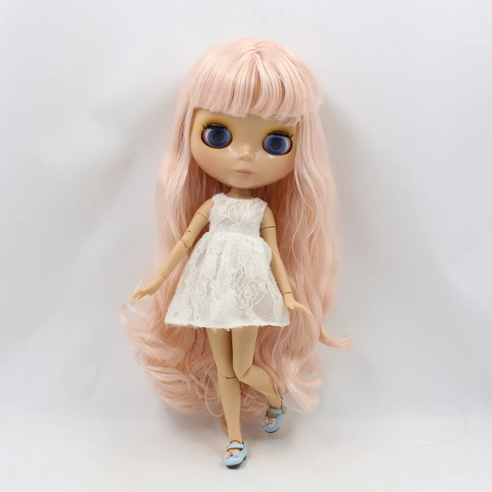 Ледяной DBS Blyth кукольные 1/6 bjd игрушка нежно розового цвета волос шарнирное тело