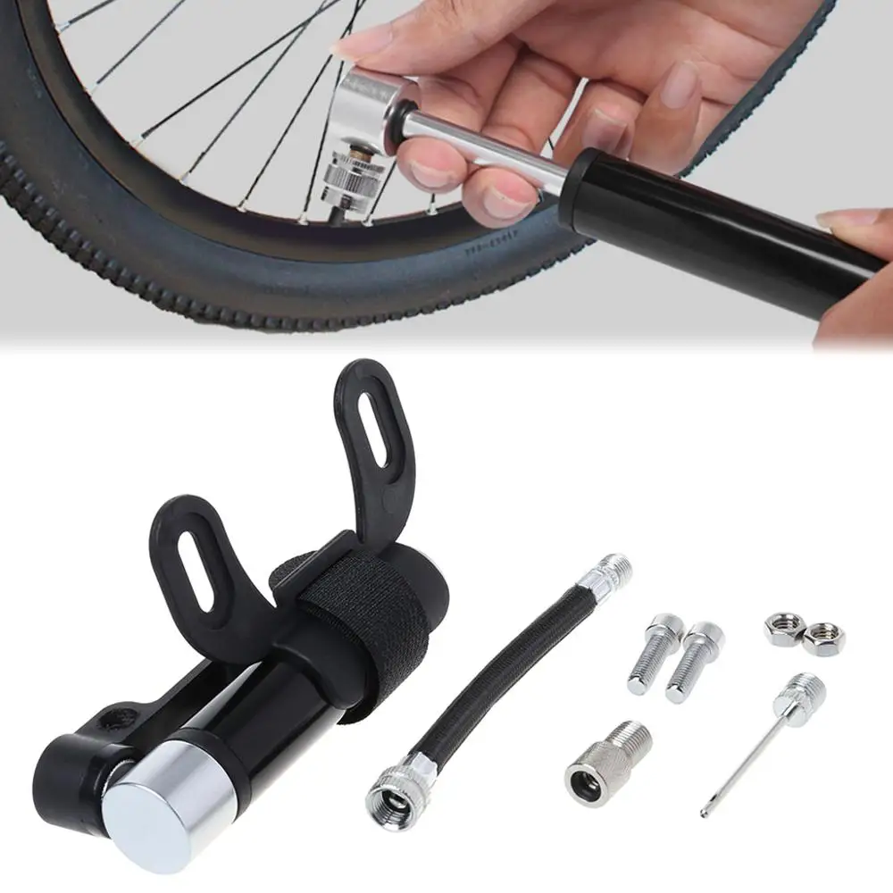 Велосипедный надувной портативный алюминиевый сплав воздушный насос MTB
