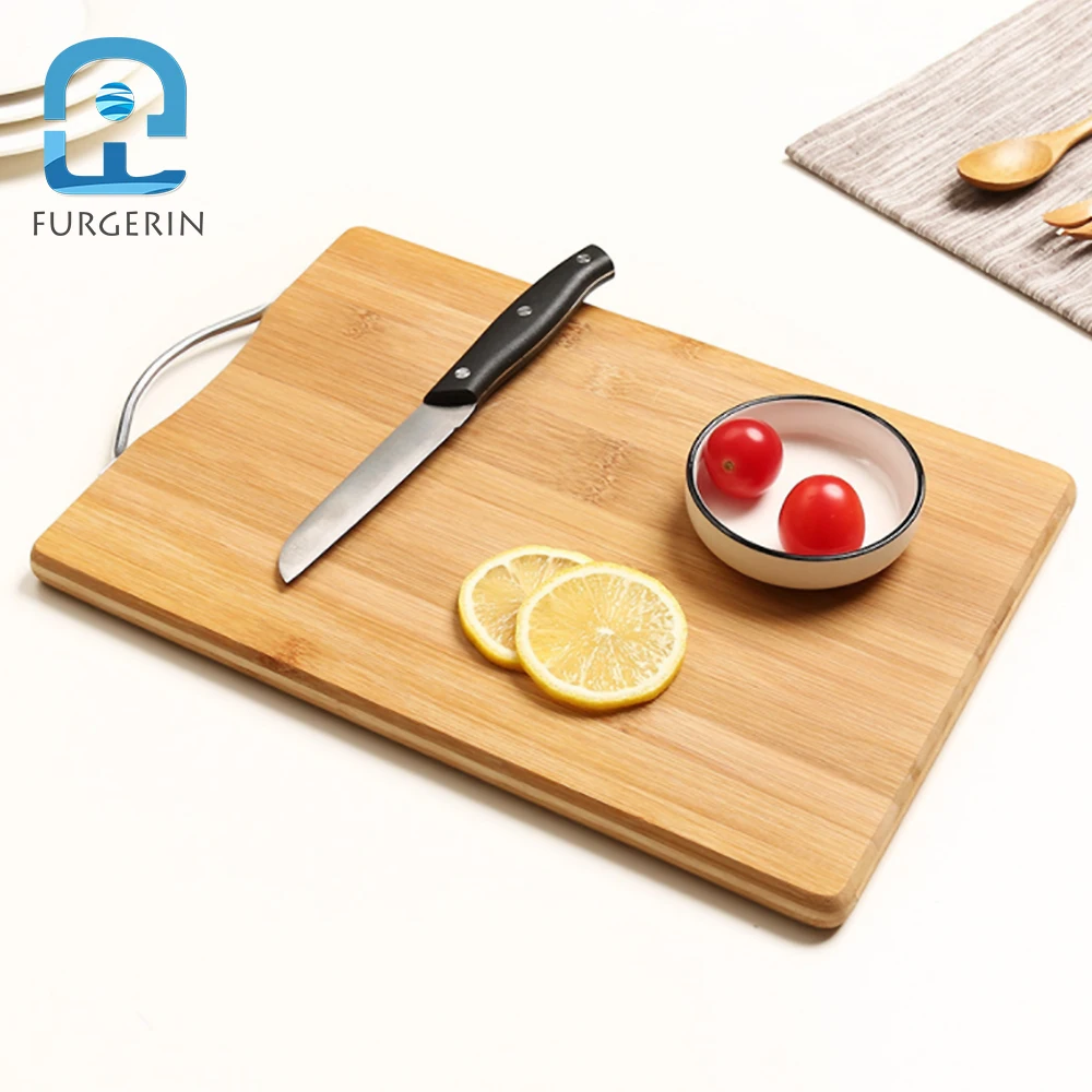 

FURGERIN Bamboo Cutting Board Kitchen wooden chopping board bamboo thickened cutting boards small large size