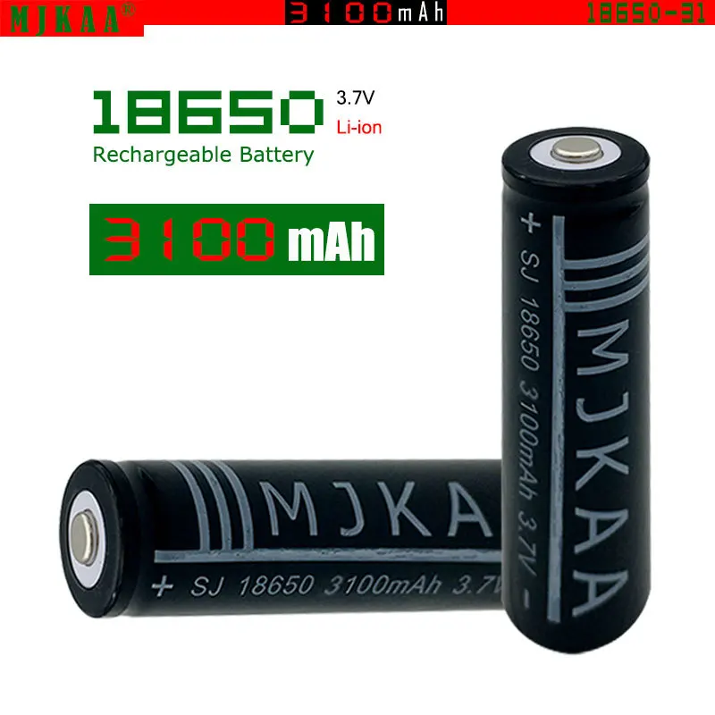 Высокое качество 18650 3 7 V 3100mAh литий-ионная аккумуляторная батарея для