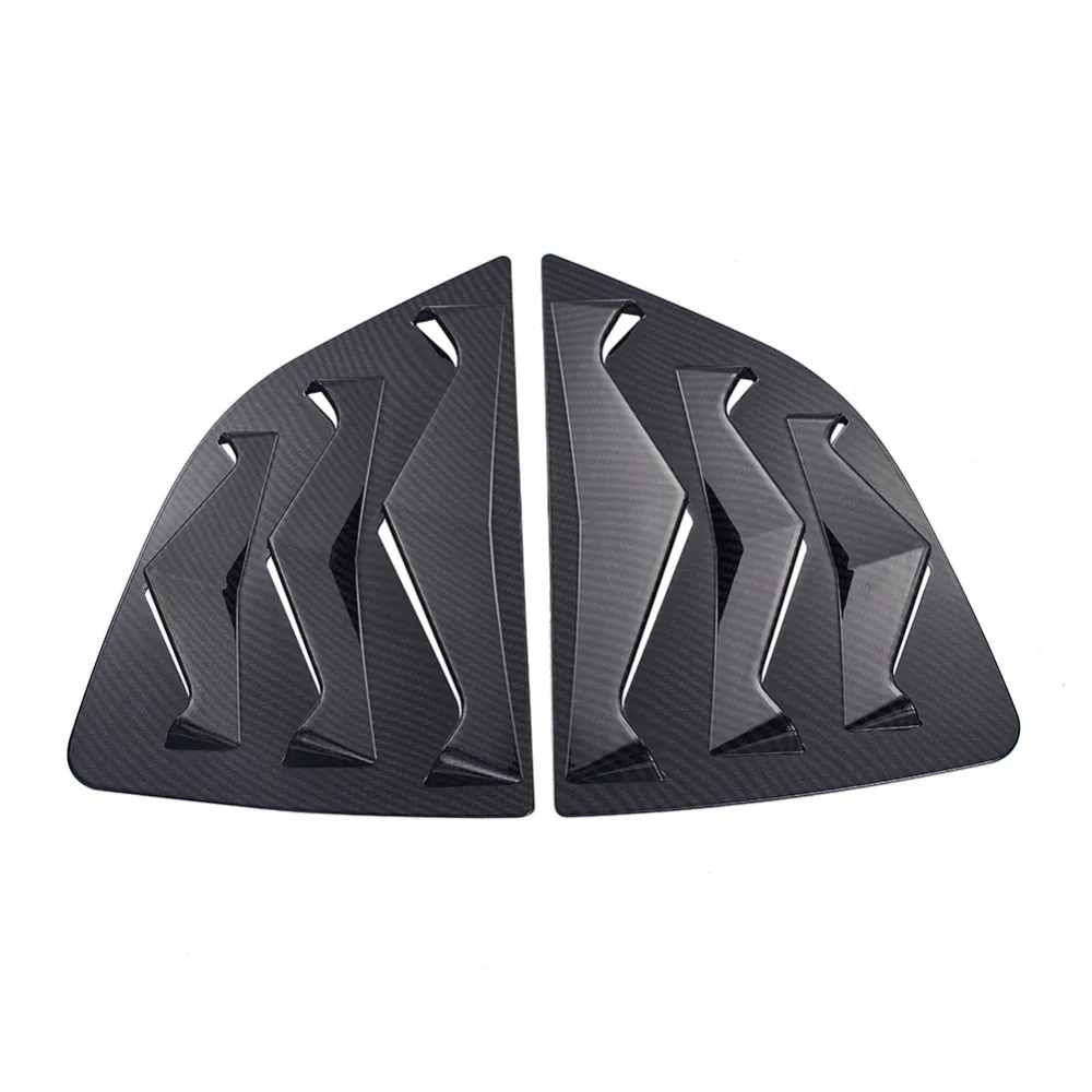 ABS наклейка на окна автомобиля задняя сторона Солнцезащитная крышка 1 пара Tuyere