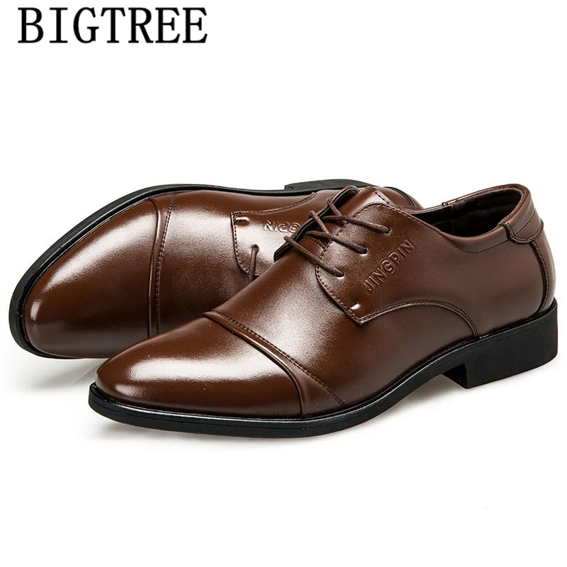 Мужская модельная обувь кожаные офисные туфли мужские модельные Zapatos De Hombre Vestir