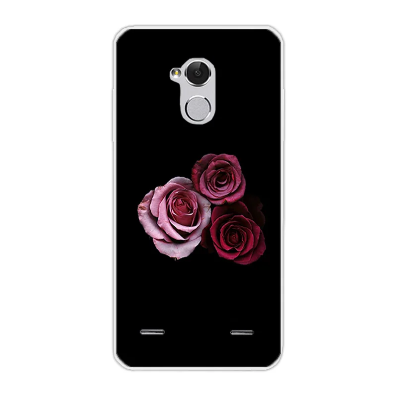 Для ZTE Blade BA2 V7 Lite 5 0 дюймов Задняя крышка прозрачный силиконовый чехол для