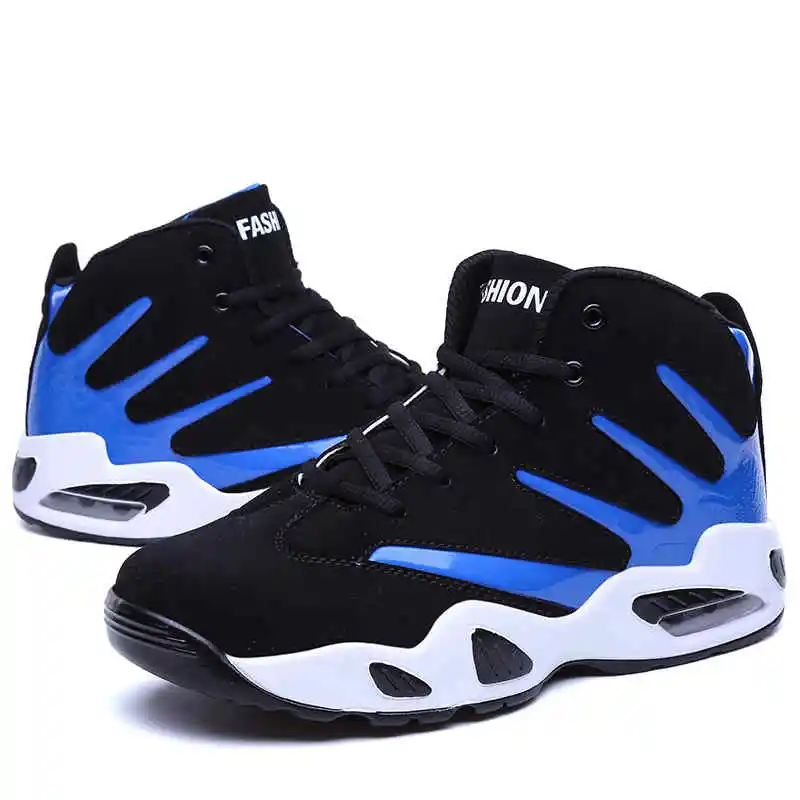 Blue 8812 sport shoe Пожарная Мужская Спортивная обувь для мужчин кроссовки весна лето удобная спортивная уличная Брендовая обувь для прогулок hombre - Цвет: Blue 8812 sport shoe
