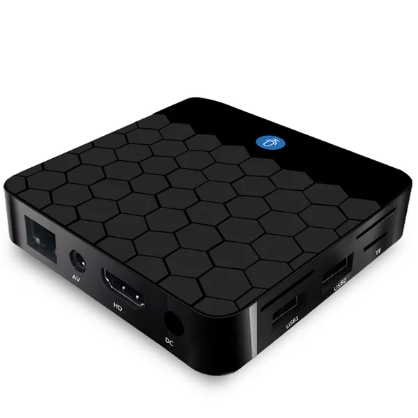 X88 Мини ТВ приставка с голосовым управлением Android 7 1 Смарт 2G 16G Rockchip RK3328 поддержка