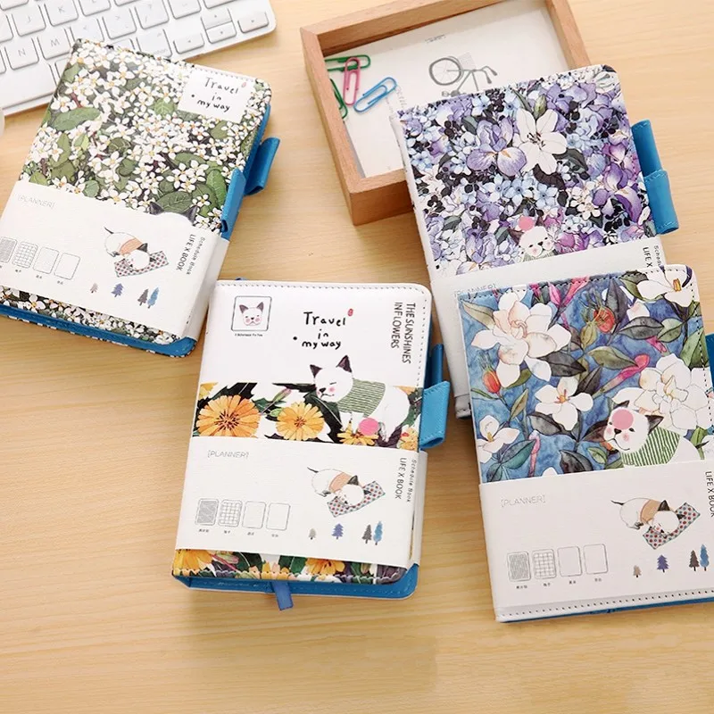 Милые кавайные Ручные Книги корейский канцелярский кожаный дневник журнал