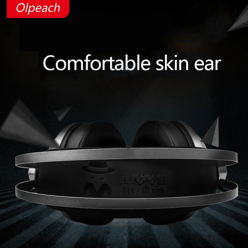 Olpeach 2017 Q5 новый ПК Игровые наушники стерео шлем для аудио Auriculares гарнитура с