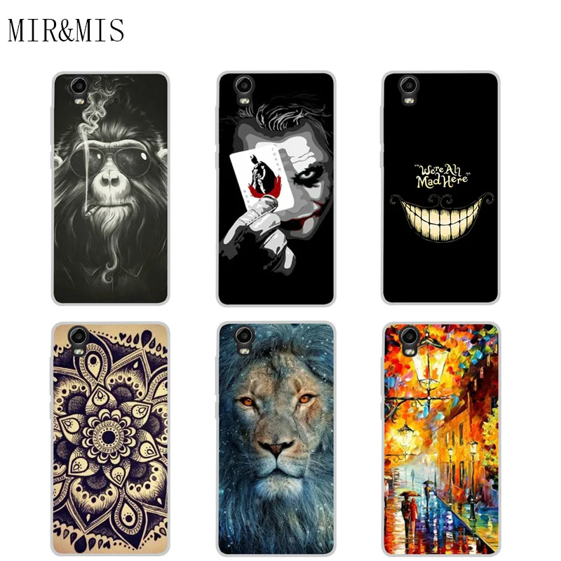 Case For Prestigio Wize N3 5.0 inch Transparent Printing Drawing Silicone Phone Cases Cover Nx3 Nk3 Psp3507 Duo |