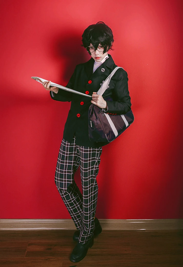 Новое поступление Аниме Игры Persona 5 Akira Kurusu Косплей пальто для мужчин Ren Amamiya куртка школьная форма костюмы на Хэллоуин
