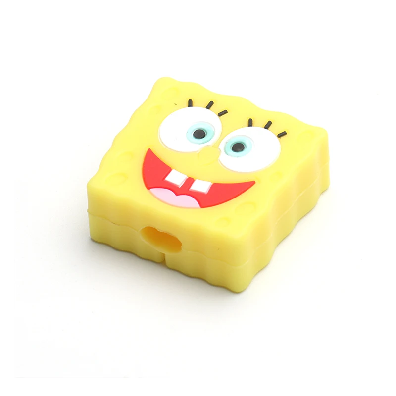 Милый мультфильм телефон USB кабель протектор для iphone кабель chompers шнур животное укус зарядное устройство держатель проводов Органайзер защита - Цвет: O