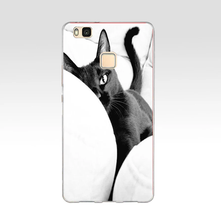 4 I For Cover Huawei P9 Lite Case Cute Animal Silicon Soft TPU for Funda Huawei P9 Lite Case P9 P9Lite Phone Back Cases - Цвет: 4