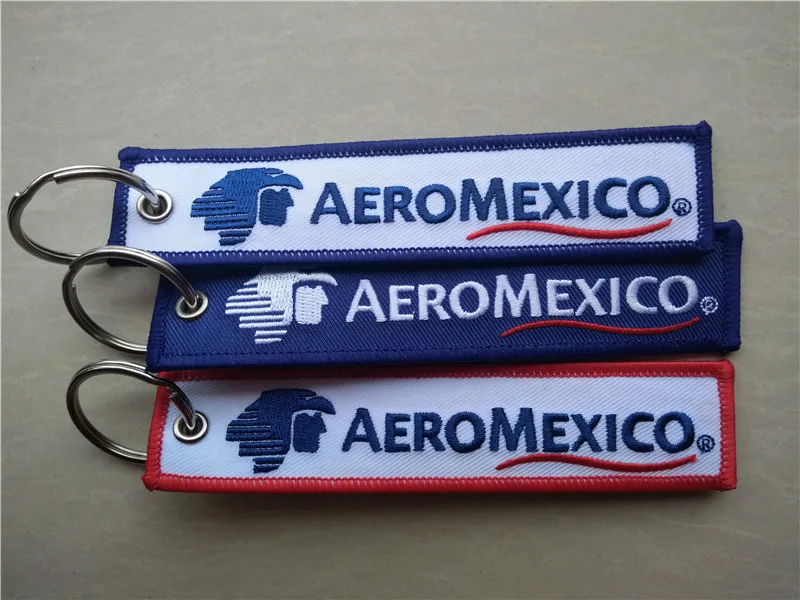 Брелок для ключей с вышивкой из ткани кольцом и границей Merrow|m keychain|keychain embroiderykeychain