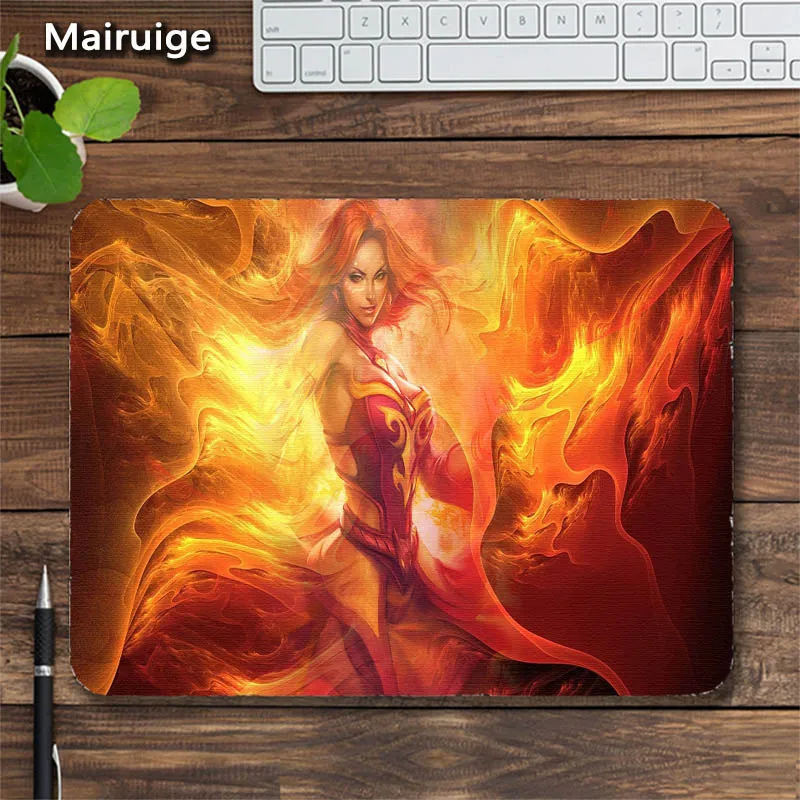 Mairuige горячая Распродажа DOTA 2 Мышь pad Lina магиня зверь все Hero Pad Dota2 игровые резиновые