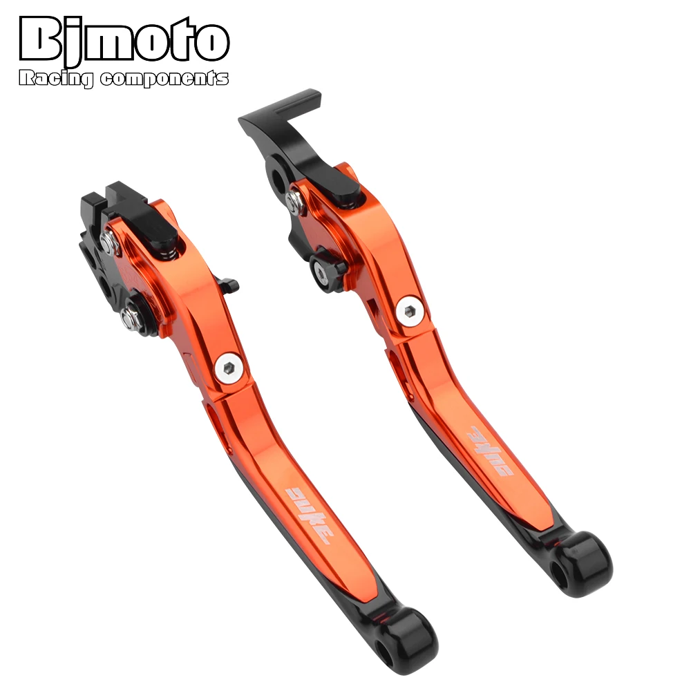 BJMOTO CNC Складные Выдвижные Регулируемые рычаги тормозной муфты мотоцикла для KTM Duke