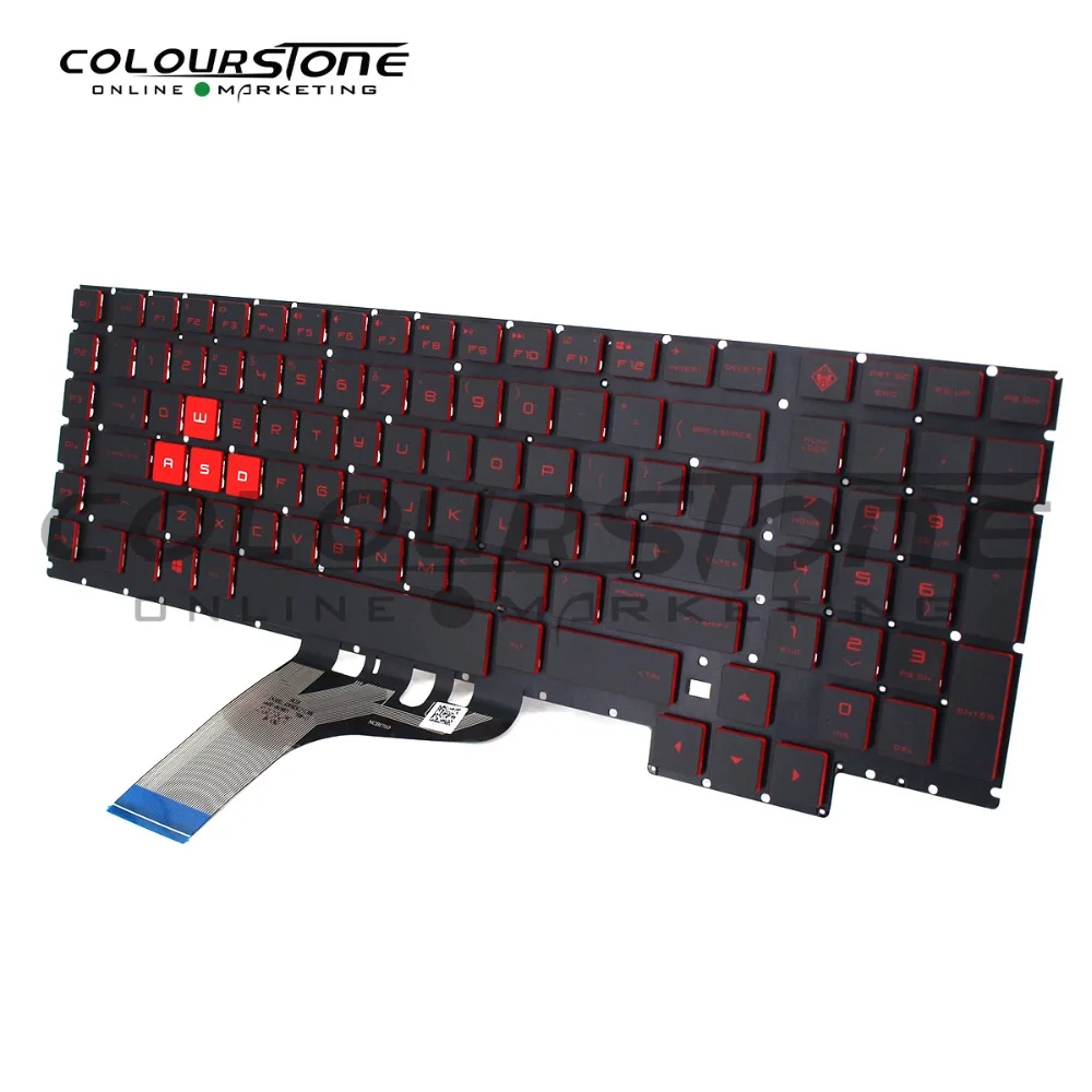17-американская, с задней подсветкой Клавиатура для hp OMEN 17-AN 17-an00 17-an013tx 17-an014tx 17-an031tx 7-an011dx 17-an012dx черная без рамки