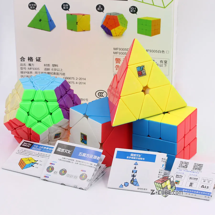 Головоломка магический куб MoYu 2x2x2 3x3 4x4x4 5x5x5 2345 слойная Пирамида Mastermorphix skew dodecahedron 12 осей Профессиональный скоростной куб