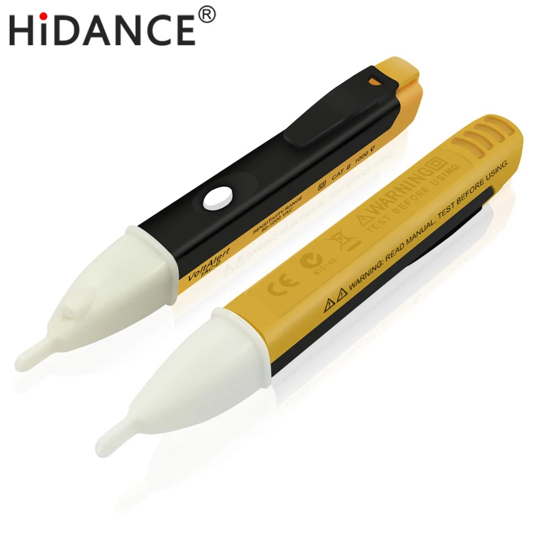 HiDANCE электрический индикатор 90-1000 В розетка AC Розетка тестер датчика детектора напряжения ручка светодиодный светильник Новинка
