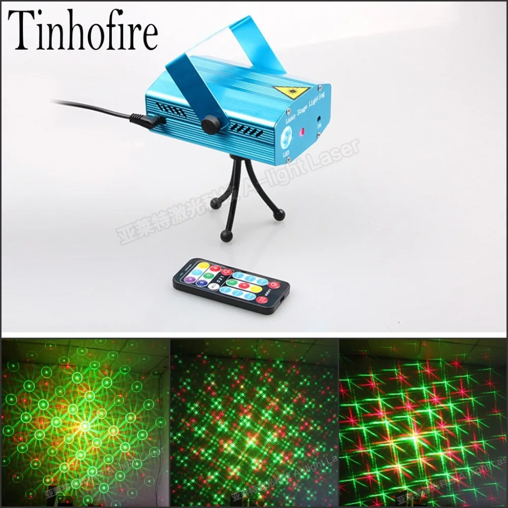Tinhofire лампа с дистанционным управлением 2 отверстия|light sound|light sound controllaser stage lighting |