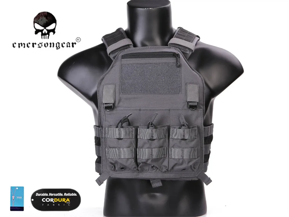 Emersongear 420 пластина Перевозчик страйкбола боевой Молл жилет волк серый