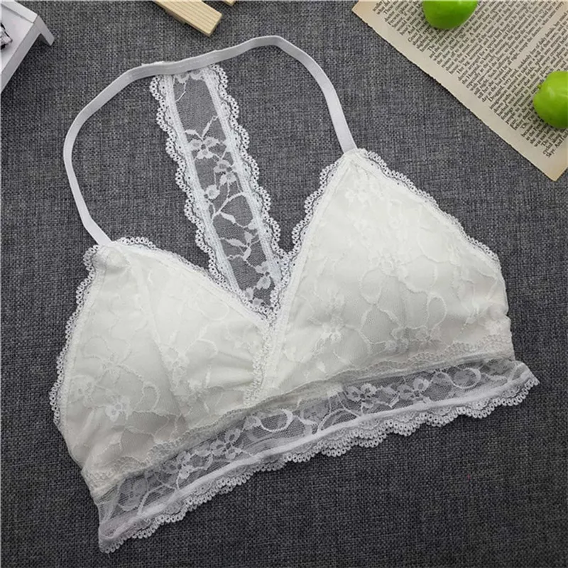 High Quality Sexy Bra Bralette Seamless Deep V Lace Girl Women Wireless Thin Underwear Lingerie Soft Bras For Hot | Женская одежда