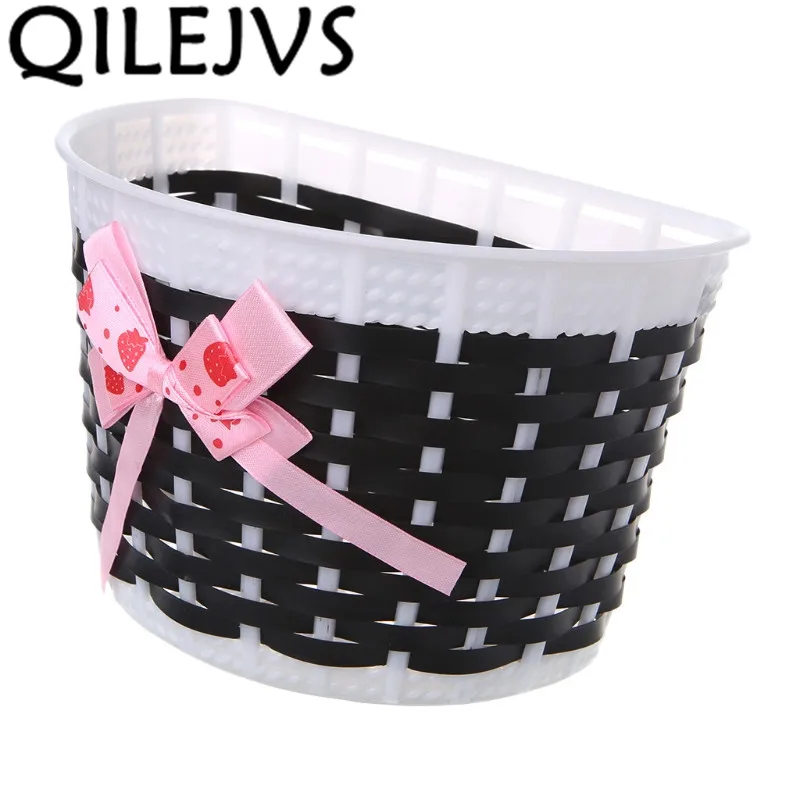 Корзина для велосипеда скутера детский велосипед пластиковая вязаная сумка