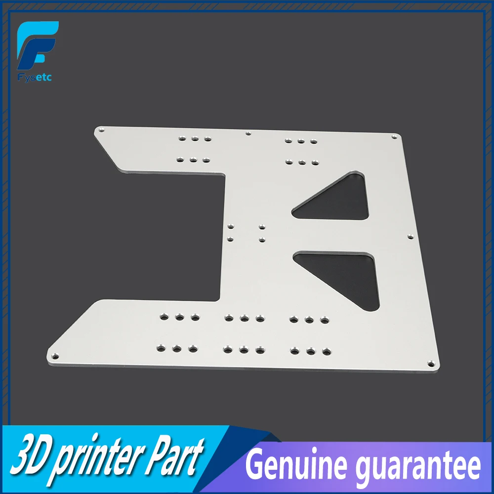 Prusa I3 Anet A8 A6 3D принтер обновление Y каретки анодированная алюминиевая пластина для