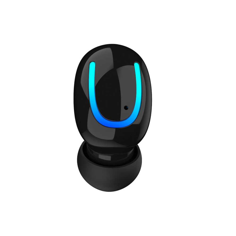 

Mini Invisible Bluetooth 4.1 Headphone Wireless Single Earpiece In-ear Business Earbud Portable Earphone with Mic/Case