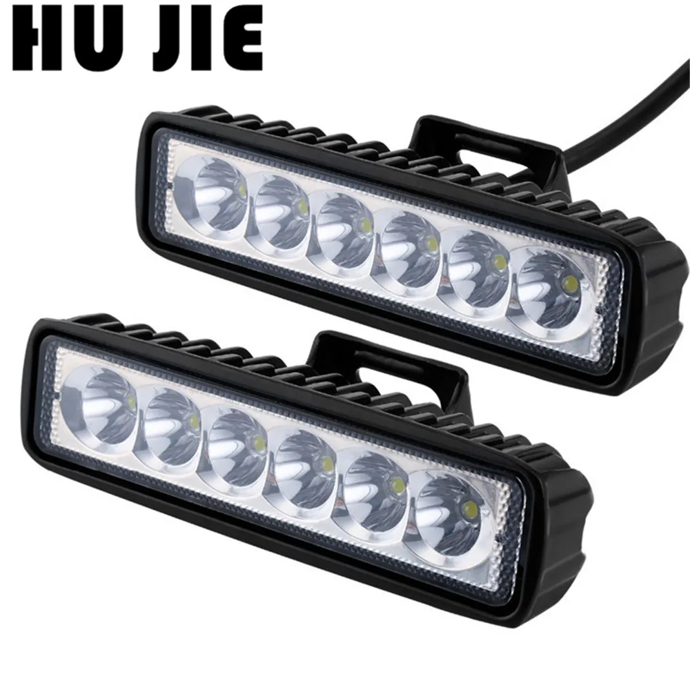 1 шт. 2 18 Вт DRL Светодиодный прожектор рабочий свет 9 32 В 4WD 12 вольт светодиодные