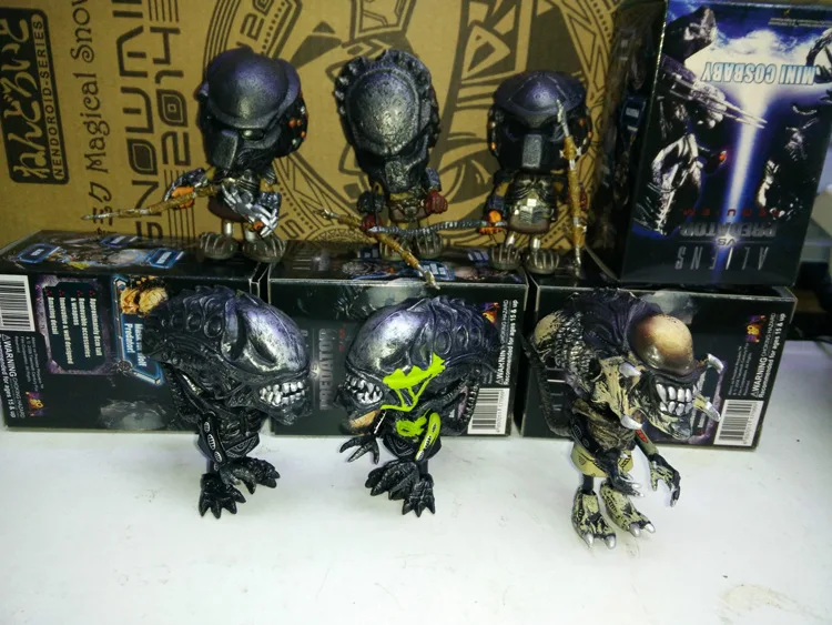 Экшн-фигурка Alien Hunter Predator Primevil 8 см волк хищник COSBABY AVP ПВХ игрушка-модель | Игрушки