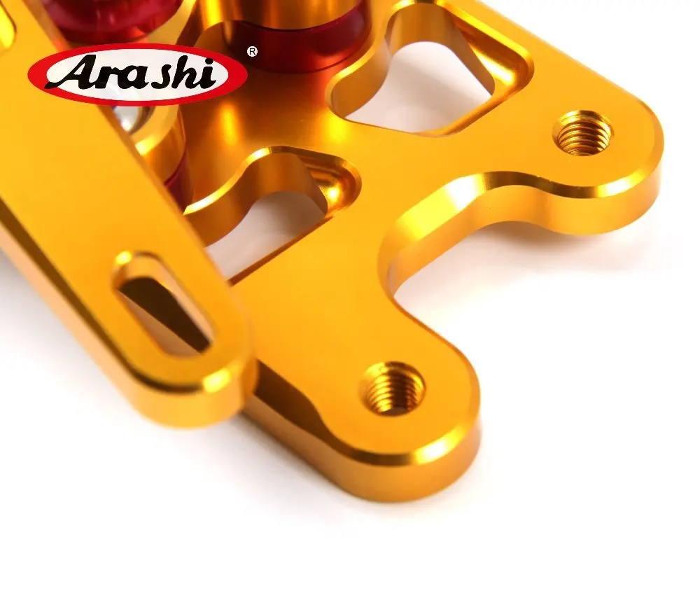 Араши GSXR 1000 K7 Rider Rearset Регулируемый Подножки для SUZUKI GSXR1000 GSX R 2007 2008 мотоцикла с