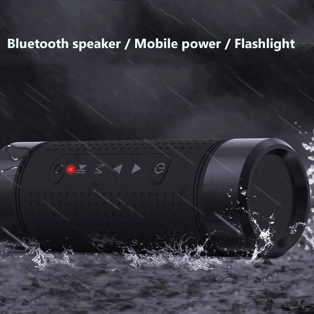 Открытый портативный bluetooth динамик с водонепроницаемым пылезащитным эффектом