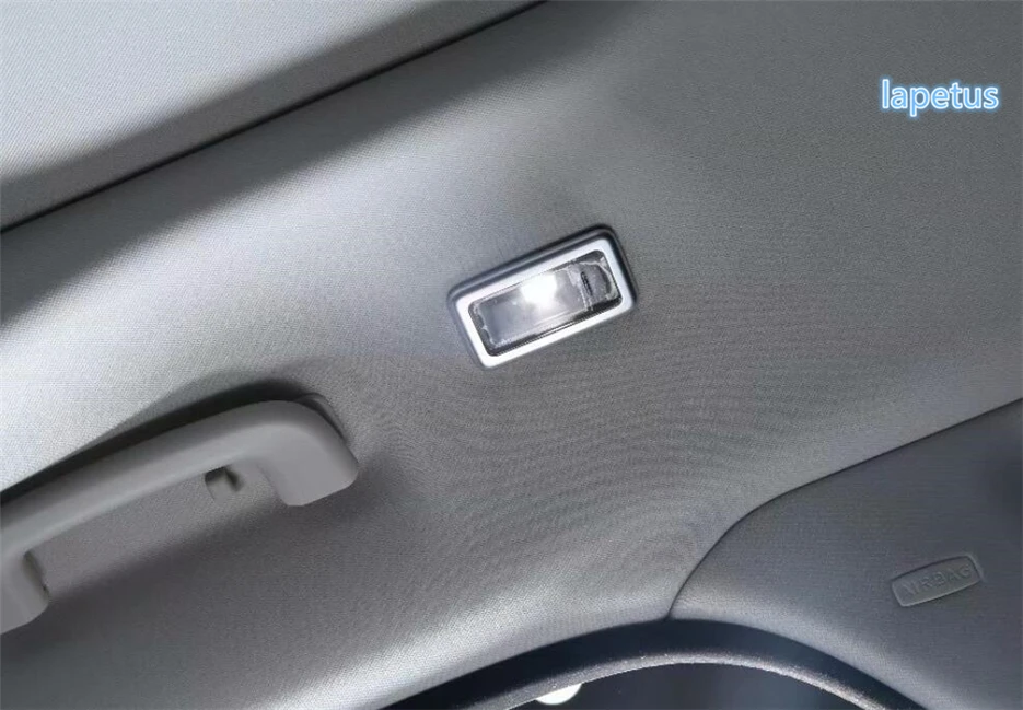 Lapetus Rear Row Roof Reading Lights Lamp Decoration Frame Cover Trim Fit For Land Rover Range Velar 2018 - 2021 / ABS | Автомобили и